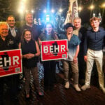 Group Photo at Whiskey River Election NIght Eve Nov 5th 2024